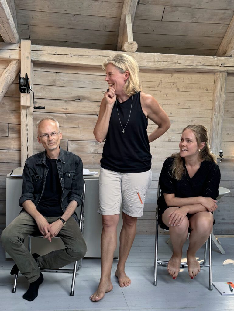 Mathias Tistelgren deltar i en workshop i SSFP:s regi. Foto: Ann Lagerström